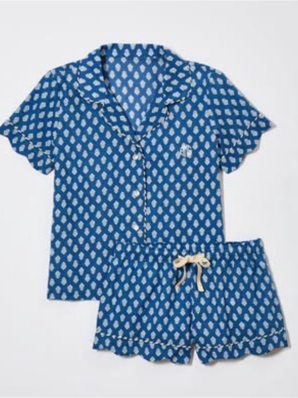 New BLOCK PRINT SHORT PAJAMA
SET SIZE M
100% cotton